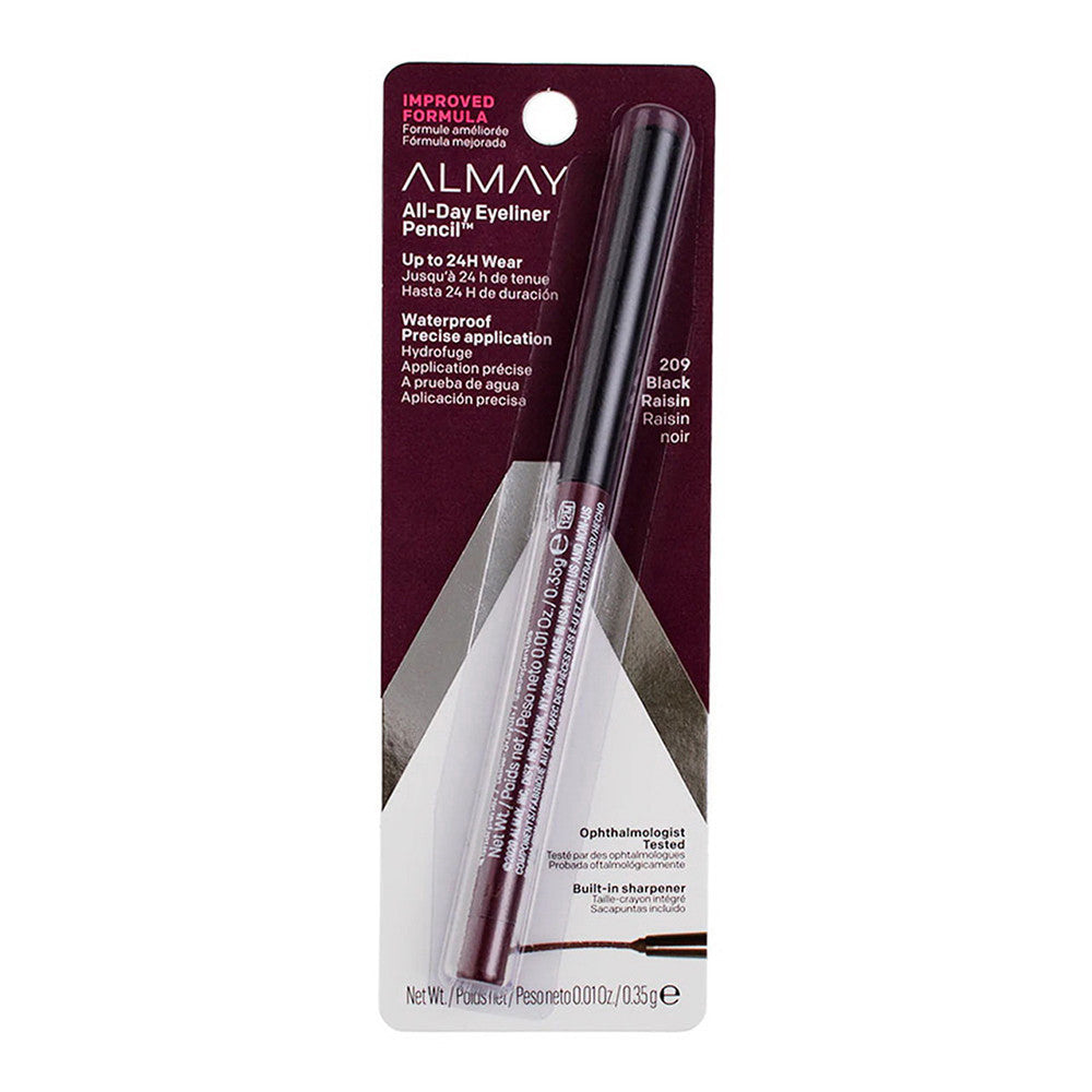 Almay Intense I Color Eyeliner Pencil, Black Raisin Noir, 1 Ea
